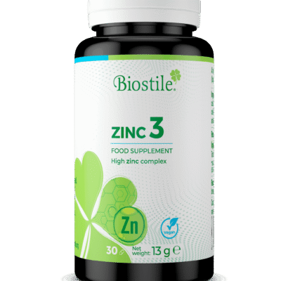 Biostile Zinc 3 mit drei Zinkformen – 22,5 mg Zink